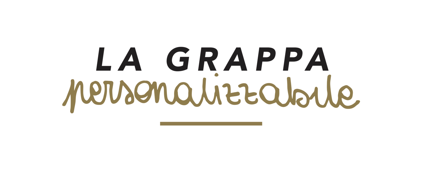 Linea La Grappa Personalizzabile