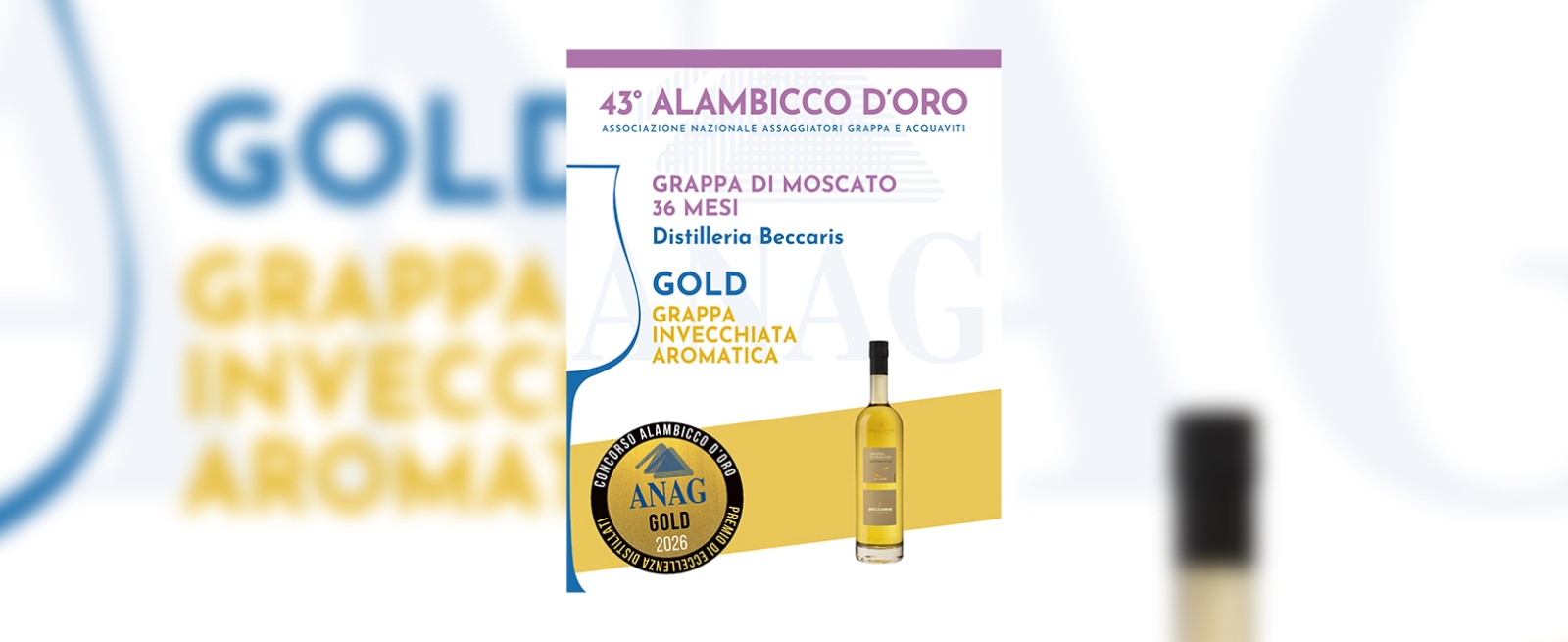 Premio Distilleria Beccaris - 43° Alambicco d'Oro