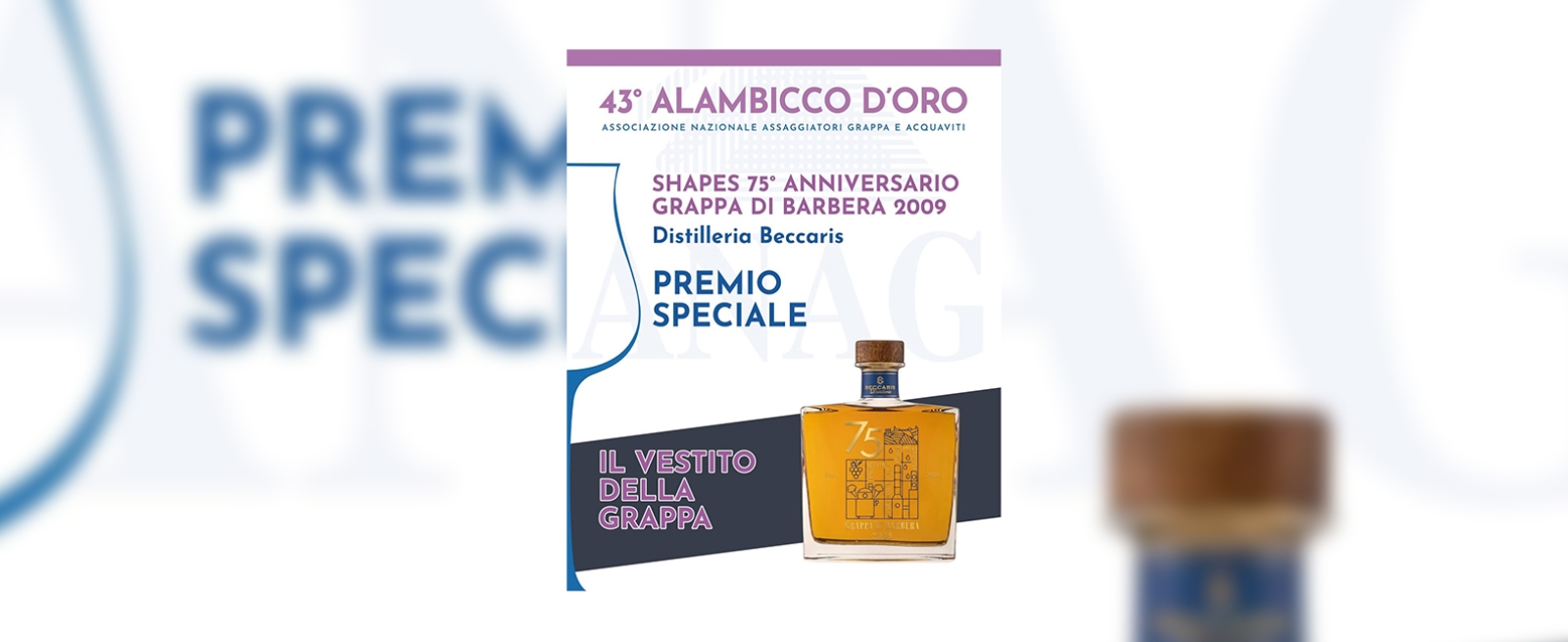 Premio Distilleria Beccaris - 43° Alambicco d'Oro